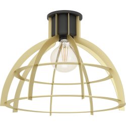 Eglo Deckenlampe Stillington Gold/Schwarz Stahl 31.5 cm - Farbe: schwarz-gold - Deckenlampe