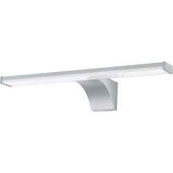 Eglo Wandlampe Pandella 2 Silber/Grau Kunststoff 7.5 cm - Farbe: Silber/chrom - LED - Lichtfarbe: Helles Neutralweiss - Wandlampe- LED