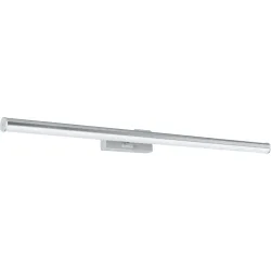 Eglo Wandlampe Vadumi Grau Kunststoff 5 cm - Farbe: chrom - LED - Lichtfarbe: Helles Neutralweiss - Wandlampe- LED Energiesparlampe