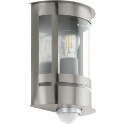Eglo Wandlampe aussen Tribano Edelstahl Stahl verzinkt 26 cm - Wandlampe aussen