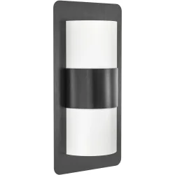 Eglo Wandlampe aussen Cistierna Grau Stahl verzinkt 35 cm - Farbe: anthrazit - Wandlampe aussen