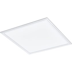 Eglo Deckenlampe Salobrena 1 Weiss Aluminium 45 cm 5 cm - LED - Lichtfarbe: Helles Neutralweiss - Deckenlampe- LED Energiesparlampe