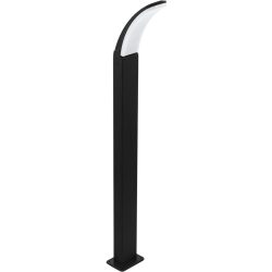 Eglo Stehlampe aussen Fiumicino Schwarz Aluminium 90 cm - LED - Lichtfarbe: Warmweiss - Stehlampe aussen- LED Energiesparlampe