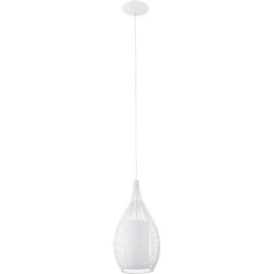 Eglo Pendellampe Razoni Weiss Stahl 130 cm - Pendellampe