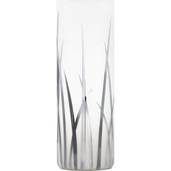 Eglo Tischlampe Rivato Weiss/Grau Glas/Kunststoff 26 cm - Farbe: weiss/chrom - Tischlampe