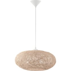 Eglo Pendellampe Campilo Weiss Kunststoff 110 cm - Pendellampe