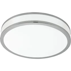 Eglo Deckenlampe Palermo 2 Weiss Stahl 6 cm - LED - Lichtfarbe: Warmweiss - Deckenlampe- LED Energiesparlampe