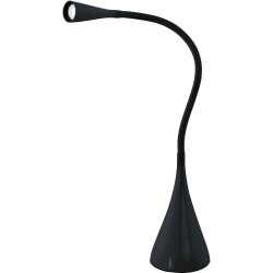 Eglo Schreibtischlampe Snapora Schwarz Aluminium/Kunststoff 48.5 cm - LED - Lichtfarbe: Warmweiss - Schreibtischlampe- LED Energiesparlampe