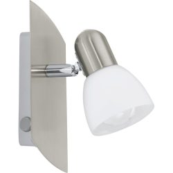 Eglo Spot Enea Grau Stahl 7 cm - Farbe: Nickel matt - Spot