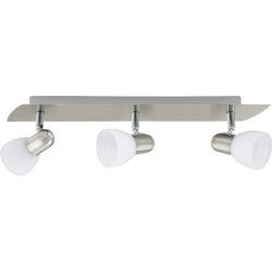 Eglo Spot Enea Grau Stahl 7 cm - Farbe: Nickel matt - Spot