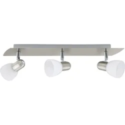 Eglo Spot Enea Grau Stahl 7 cm - Farbe: Nickel matt - Spot