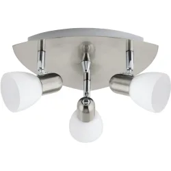 Eglo Spot Enea Grau Stahl - Farbe: Nickel matt - Spot