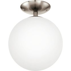 Eglo Deckenlampe Rondo Grau Stahl 31.5 cm - Farbe: Nickel matt - Deckenlampe