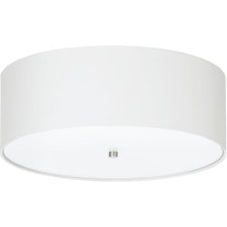 Eglo Deckenlampe Pasteri Grau Stahl 19.5 cm - Farbe: Nickel matt - Deckenlampe