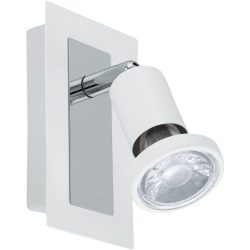 Eglo Spot Sarria Weiss/Grau Stahl 6 cm - Farbe: weiss/chrom - Spot