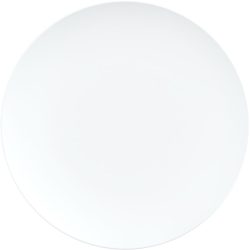 Teller flach Saturno Weiss Porzellan 21 cm - Teller flach