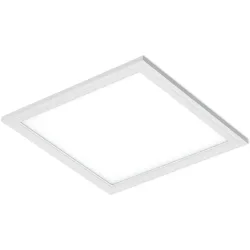 Deckenlampe Telefunken Weiss Kunststoff/Metall 29.5 cm 5.5 cm - LED - Lichtfarbe: Helles Neutralweiss - Deckenlampe- LED Energiesparlampe