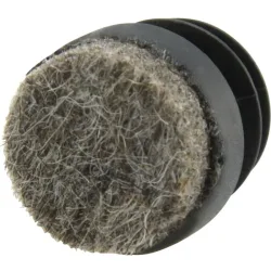 PLUG Schwarz Filz - Material: Wollfilz