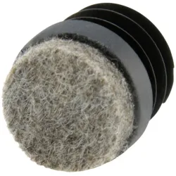 PLUG Schwarz Filz - Material: Wollfilz