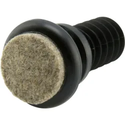 PLUG Schwarz Filz - Material: Wollfilz