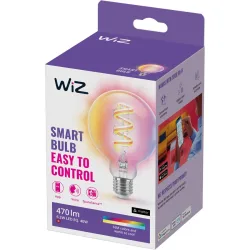 WiZ 8720169072190 LED EEK G (A - G) E27 6.3 W = 40 W (B x H x T) 142 x 142 x 95 mm 1 St.