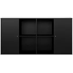 Sideboard Mister Schwarz Holzwerkstoff 136 cm 69 cm - Sideboard