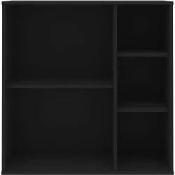Bücherregal Mister Schwarz Holzwerkstoff 69 cm 69 cm - Bücherregal