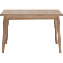 Esstisch Sinthya Braun Holz/MDF 120 cm - Farbe: eiche - Material: Eiche, Melamin - Esstisch