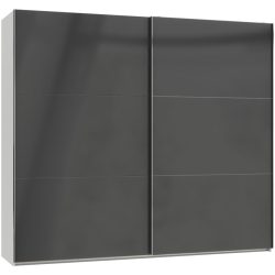 Kleiderschrank Sanko Grau Holz 200 cm 65 cm 216 cm - Material: Holzwerkstoff - Kleiderschrank