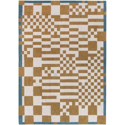 Teppich Chess Mehrfarbig Polyester 200 cm 280 cm - Farbe: Chess Honey - Teppich