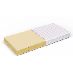 Matratze Aero Weiss Schaumstoff 120 x 200 cm - Schweizer Möbelhersteller - Matratze