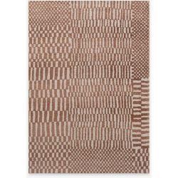Teppich Ksar Rot Polyester 80 cm 150 cm - Teppich