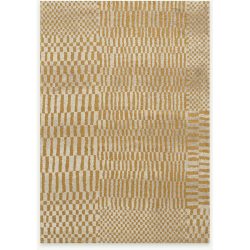 Teppich Erg Gelb Polyester 140 cm 200 cm - Teppich