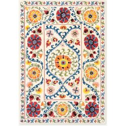 Teppich Origine Gelb Polyester 140 cm 200 cm - Teppich