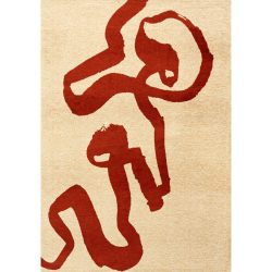 Teppich Imperial Red Rot Polyester 280 cm 390 cm - Teppich
