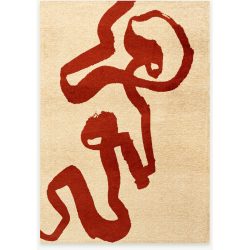 Teppich Imperial Red Rot Polyester 200 cm 280 cm - Teppich