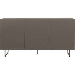 Sideboard Kaian Braun/Grau Holz 164 cm 83 cm - Farbe: taupe - Material: MDF - Sideboard