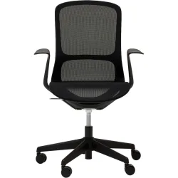Bürostuhl Bolero Schwarz Kunststoff 84 cm 95 cm - Bürostuhl