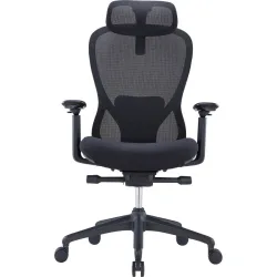 Bürostuhl Tango Schwarz Kunststoff 67.5 cm 112.5 cm - Bürostuhl