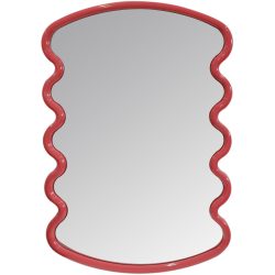Wandspiegel Bachata Rot MDF/Glas 80 cm 120 cm - Material: MDF/Spiegelglas - Wandspiegel