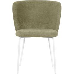 CONNUBIA Stuhl Betty Grün Metall/Polyester 57 cm - Farbe: Salbei - Material: Polyester/Metall - Stuhl
