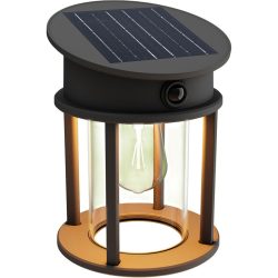 Philips LED Geri 929004633001 Solar-Außenwandleuchte mit Bewegungsmelder LED 3.2 W Schwarz