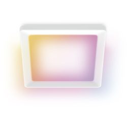 Deckenlampe WiZ Weiss Kunststoff 29.5 cm 3.7 cm - LED - Lichtfarbe: Extra warmweiss - Helles Neutralweiss - Material: Plastik - Deckenlampe- LED