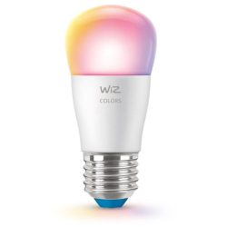 WiZ 8719514554672 LED EEK F (A - G) E27 Tropfenform 5 W = 40 W RGBW dimmbar, app-gesteuert 1 St.