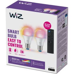 Leuchtmittel WiZ Kunststoff E27 8.5 W - Farbe: Weiss - LED - Lichtfarbe: Neutralweiss - Material: Plastik - Leuchtmittel- LED Leuchtmittel