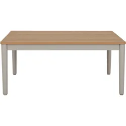 Loungetisch Florida hellgrau Aluminium - Loungetisch