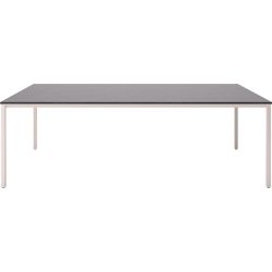 Beistelltisch Barillo Braun/Grau Keramik 110 cm - Farbe: taupe - Beistelltisch