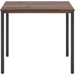 Beistelltisch Barillo Schwarz Holz 40 cm - Material: Nussbaum - Beistelltisch