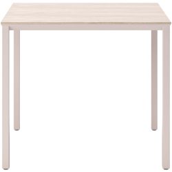 Beistelltisch Barillo Braun/Grau Keramik 40 cm - Farbe: taupe - Beistelltisch