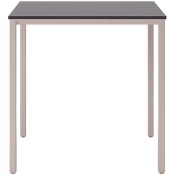 Beistelltisch Barillo Braun/Grau Keramik 40 cm - Farbe: taupe - Beistelltisch